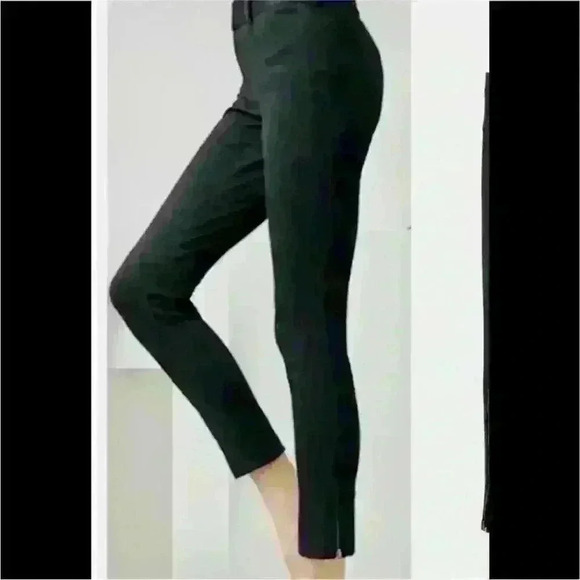 Vince Big Zip Ponte leggings women's dark gray size 4 EUC! - Picture 3 of 8